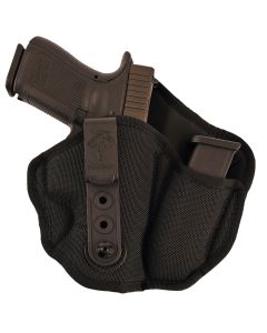 DeSantis Gunhide M89BAD6Z0 Inner Piece 2.0 AIWB Black Ballistic Nylon Belt Clip Compatible w/Glock 42/Colt Officer/Kel-Tec P-11 Right Hand