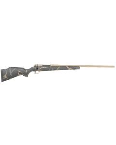 Weatherby MAM05N65CMR6B Mark V Accumark LTD 6.5 Creedmoor 4+1 22" Barrel, Burnt Bronze Cerakote Finish, Gray/Brown Accent Black Fixed Monte Carlo Stock