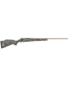 Weatherby MAM05N65RWR6B Mark V Accumark LTD 6.5 Wthby RPM 4+1 24" Barrel, Burnt Bronze Cerakote Metal Finish, Gray/Brown Accent Black Fixed Monte Carlo Stock