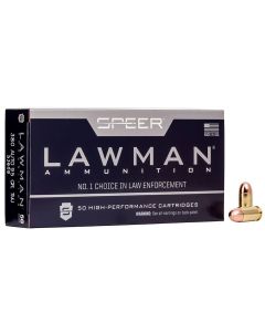 Speer 53608 Lawman380ACP 95gr Total Metal Jacket 50 Per Box/20 Case