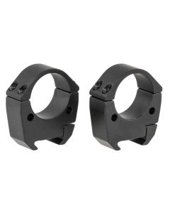 Talley TMS30H Modern SportingBlack Anodized Aluminum 30mm Tube High Picatinny Rail