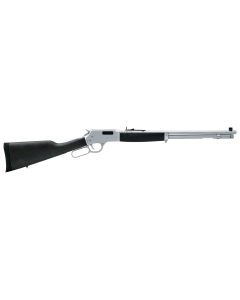 Henry H012GMAW Big Boy All Weather Side Gate Full Size 357 Mag 10+1 20" Hard Chrome Plated Steel Barrel, Satin Hard Chrome Steel Receiver, Stained Hardwood Wood Stock Right Hand
