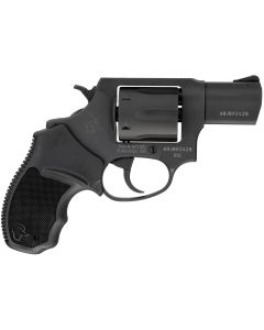Taurus 285621 856 *CA Compliant Small Frame 38 Special 6rd 2" Matte Black Carbon Steel Barrel, Cylinder &amp; Frame, Black Finger Groove Rubber Grip, Transfer Bar Safety