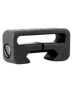 Blue Force Gear RMFL125 Rail Mounted Fixed LoopAnodized Black 0.50" x 1.50" x 0.75" Aluminum