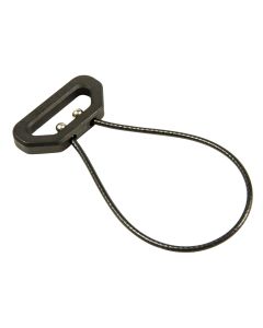 Blue Force Gear UWL325BK Universal Wire LoopAnodized Black 6061-T6 Aluminum 3.25"