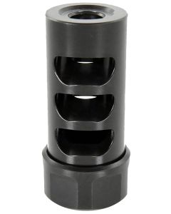 American Precision Arms G2M1230N Gen 2 Micro Bastard Self Timing Brake Black Nitride Stainless Steel with 1/2"-28 tpi Threads, 1.86" OAL, &amp; .750" Diameter for 30 Cal AR-Platform &amp; Hunting Rifles