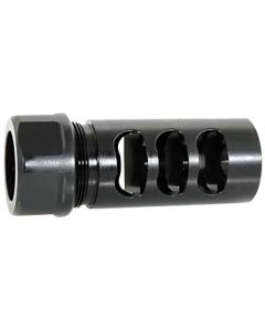 American Precision Arms G2L5830N Gen 2 Little Bastard Self Timing Brake Black Nitride Stainless Steel with 5/8"-24 tpi Threads, 2.22" OAL &amp; 1" Diameter for 30 Cal Rifle