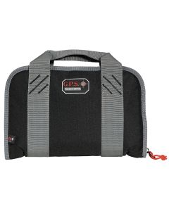 GPS Bags 1107PCCB Double Compact Black Holds 1-2 Handguns