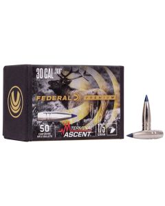 Federal PB308TA3 Premium Terminal Ascent Component 30Cal 215gr 50 Per Box/4 Case