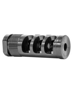 GrovTec US Inc GTHM315 G-Comp Muzzle Compensator Black Nitride Steel with 1/2"-28 tpi Threads for 223 Cal