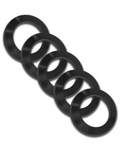 GrovTec US Inc GTHM320 Crush Washer308 Cal Black Nitride Steel 5/8"-24 tpi Rifle 5 Per Pack