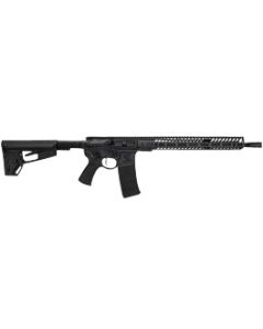 Seekins Precision 0011300073 NX15223 Wylde Caliber with 16" Barrel, 30+1 Capacity, Black Oxide Metal Finish, Black 6 Position Collapsible Carbine Stock &amp; Polymer Grip Ambidextrous Hand