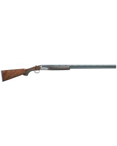 Rizzini USA 2403-12 BR110 Light Luxe 12 Gauge 28" O/U VR 2rd 3" Gray Anodized Turkish Walnut Fixed Pistol Grip Stock Right Hand (Full Size) Includes Multi-Choke