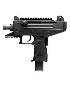 IWI US UPP9ST Uzi Pro9mm Luger Caliber with 4.50" Threaded Barrel, 25+1 Capacity, Black Metal Finish, Black Polymer Grip Right Hand