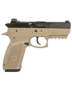 IWI US J941PSL9FDII Jericho 941 Enhanced 9mm Luger Caliber with 3.80" Barrel, 17+1 Capacity, Flat Dark Earth Finish Picatinny Rail Frame, Serrated Black Steel Slide &amp; Polymer Grip