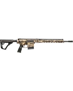 Daniel Defense 0215809282047 DD5 V4 Hunter 6.5 Creedmoor 18" 5+1 Kryptek Highlander Black 6 Position w/SoftTouch Overmolding Stock Black Polymer Grip Right Hand