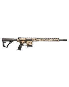 Daniel Defense 0215800300047 DD5 V4 Hunter 260 Rem 18" 5+1 Kryptek Highlander Black 6 Position w/SoftTouch Overmolding Stock Black Polymer Grip Right Hand