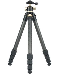 Leupold 180379 Pro Guide Tripod Kit Tripod 6.70-67" High Black Carbon Fiber