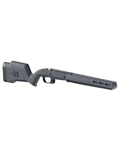 Magpul MAG1069-GRY-LT Hunter 110Stock Fixed with Aluminum Bedding &amp; Adj Comb Stealth Gray Synthetic Savage 110 Short Action Left Hand