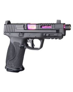 Ed Brown MPF2 Fueled M&amp;P F2 9mm Luger 17+1 4.25" Purple Match Grade Threaded Barrel, Polymer Frame w/Picatinny Accessory Rail, Serrated/Optic Cut Stainless Steel Slide w/Nitride Finish, Polymer Grip