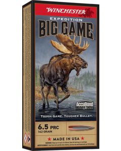 Winchester Ammo S65PLR Expedition Big Game Long Range 6.5PRC 142gr Nosler AccuBond Long Range 20 Per Box/10 Case