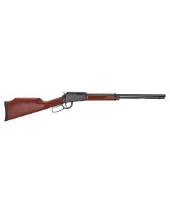 Henry H001ME Magnum ExpressFull Size 22 WMR 11+1 19.25" Barrel, Black Metal Finish &amp; Fixed Monte Carlo American Walnut Stock Right Hand