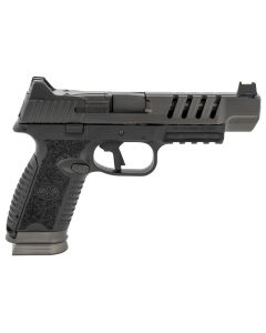 FN 66100843 509 LS Edge 9mm Luger 5" Barrel 17+1, Matte Black Polymer Frame With Mounting Rail, No Manual Safety, Optics Ready