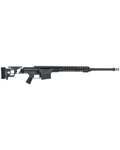 Barrett 18478 MRAD338 Lapua Mag 26" 10+1 Black Cerakote Black Folding with Adjustable LOP Stock Black Polymer Grip Right Hand