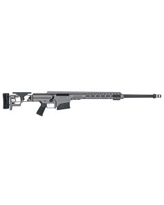 Barrett 18489 MRAD300 Win Mag 26" 10+1 Gray Gray Folding with Adjustable LOP Stock Black Polymer Grip Right Hand
