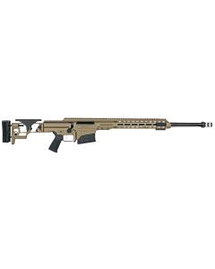 Barrett 18491 MRAD308 Win 22" 10+1 Flat Dark Earth Cerakote Flat Dark Earth Folding with Adjustable LOP Stock Black Polymer Grip Right Hand