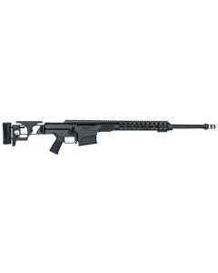 Barrett 18496 MRAD6.5 Creedmoor 24" 10+1 Black Cerakote Black Folding with Adjustable LOP Stock Black Polymer Grip Right Hand