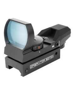 Aim Sports RT40E1 Reflex Sight Operator Edition Black Anodized 1x 24mm x 34mm Red/Green Multi Reticle