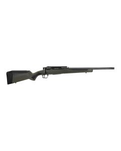 Savage Arms 57656 Impulse Hog Hunter Full Size 300 Win Mag 3+1 24" Matte Black Threaded Barrel, Matte Black Aluminum Receiver w/Picatinny Rail, Matte OD Green AccuStock Synthetic Stock, Ambidextrous