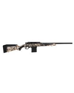 Savage Arms 57657 Impulse Predator Full Size 22-250 Rem 10+1 20" Matte Black Threaded Barrel, Matte Black Aluminum Receiver w/Picatinny Rail, Mossy Oak Terra Gila Synthetic AccuStock, Ambidextrous