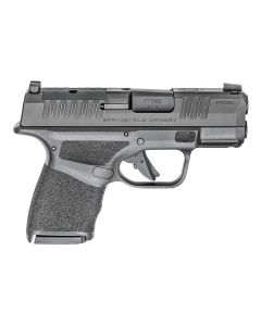 Springfield Armory HC9319BOSPLC Hellcat OSP Micro-Compact 9mm Luger 10+1, 3" Black Melonite Hammer Forged Barrel, Black Melonite Optic Ready/Serrated Steel Slide, Adaptive Textured Grip