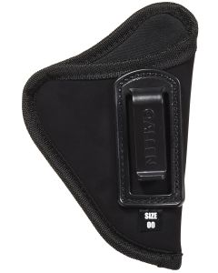 Allen 44600 Inside-The-Pant Conceal Carry Holster Size 00 IWB Black Ultrasuede Fabric, Fits Small/Medium DA Revolvers, Belt Mount Clip, Right Hand