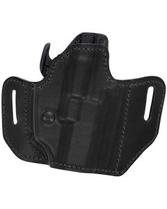 Bianchi 54501 Allusion Assent Pro-Fit OWB Size 04 Black Leather Belt Slide Fits Springfield XD Fits Sig P220 Fits FN FNP Right Hand