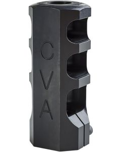 CVA AC1726 Muzzle BrakeBlack Nitride with 3/4"-24 tpi Threads for 50 Cal CVA Paramount, Accura LR-X, Accura MR-X