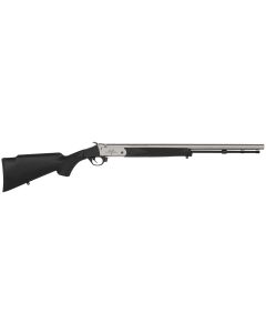 Traditions R72110840 Buckstalker XT 50 Cal 209 Primer 24" Stainless Cerakote Black Synthetic Stock