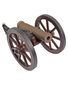 Traditions CN8061 Mountain Howitzer Mini Cannon 50 Cal 6.75" Burnt Bronze Barrel Breech Action