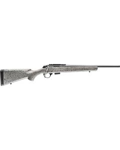 Bergara Rifles BMR003 BMRFull Size 22 WMR 5+1/10+1 18" Matte Blued Steel Threaded Barrel &amp; Drilled &amp; Tapped Steel Receiver, Fixed Gray/Black Speckled Synthetic Stock