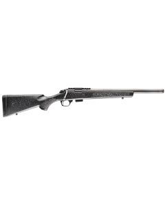 Bergara Rifles BMR004 BMR Carbon Fiber Full Size 22 WMR 5+1/10+1 20" Matte Blued Carbon Fiber/Steel Threaded Barrel &amp; Drilled &amp; Tapped Steel Receiver, Fixed Black/Gray Speckled Synthetic Stock
