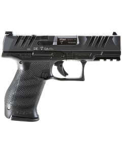 Walther Arms 2851229 PDP Compact Optic Ready 9mm Luger 4" 15+1 Black Black Steel Slide Performance Duty Textured Black Polymer Grip