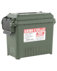 MTM Case-Gard AC1511 Ammo Can Mini Multi-Caliber Forest Green Polypropylene