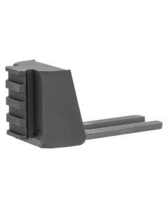 SB Tactical 22F01SB Brace Adapterfor AK 47/74 Pistols Black 7075 Aluminum with Steel Forks