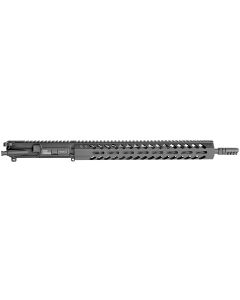 HM Defense 16MBUP556L MonoBloc Upper223 Remk, 5.56x45mm NATO 16" Black Cerakote Barrel 7075-T6 Aluminum Black Anodized Receiver, 15" M-LOK Free-Float Handguard with Long Rail for AR-15