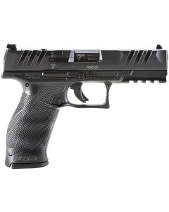 Walther Arms 2858126 PDP Optic Ready 9mm Luger 4.50" 10+1 Black Black Steel Slide Performance Duty Textured Black Polymer Grip