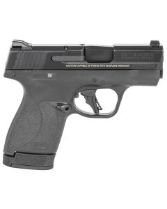 Smith &amp; Wesson 13248 M&amp;P Shield Plus Micro-Compact Frame 9mm Luger 10+1/13+1, 3.10" Black Armornite Stainless Steel Barrel &amp; Serrated Slide, Matte Black Polymer Frame,No Safety