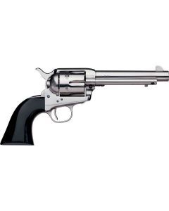 Taylors &amp; Company 0420N00 1873 Cattleman 44-40 Win Caliber with 4.75" Barrel, 6rd Capacity Cylinder, Overall Nickel-Plated Finish Steel &amp; Black Polymer Grip
