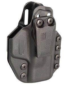 Blackhawk 416068BK StacheIWB Size 68 Black Polymer Belt Clip Compatible w/Glock 43/43X Springfield Hellcat Ambidextrous